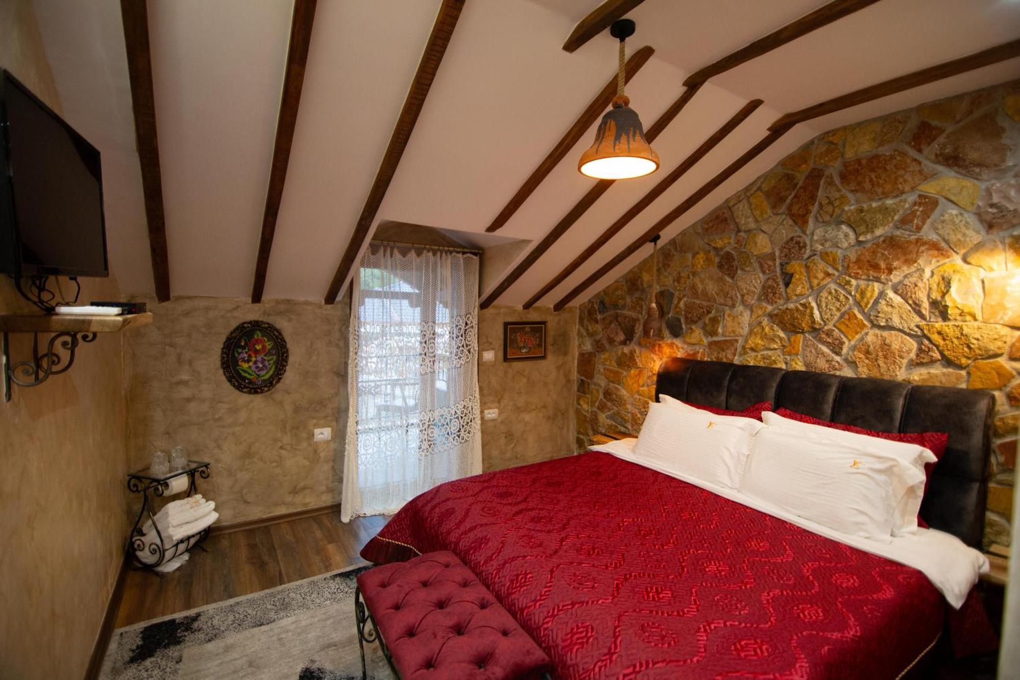 Vila Eden Boutique Hotel Korce Cameră foto
